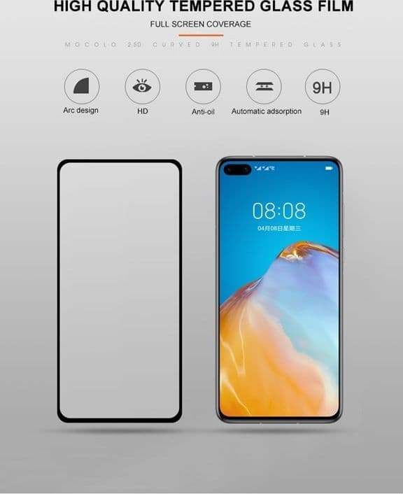 Mocolo 2.5D Full Glue Protective Glass for Huawei P40 - 12