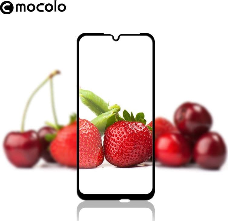 Mocolo 3D 9H Full Glue - Full screen protector for Huawei P smart 2019 / Honor 10 Lite (Black) - 4