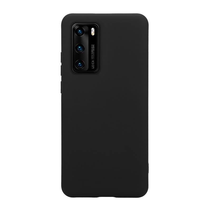 Crong Color Cover - Custodia per Huawei P40 (Nero) - 11