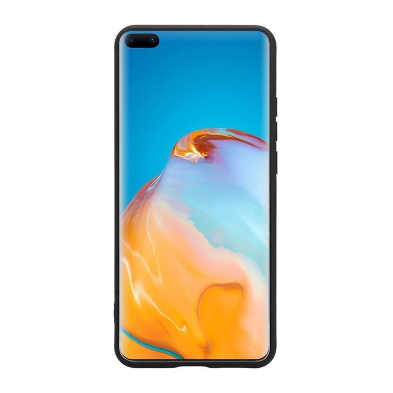 Crong Color Cover - Custodia per Huawei P40 (Nero) - 12