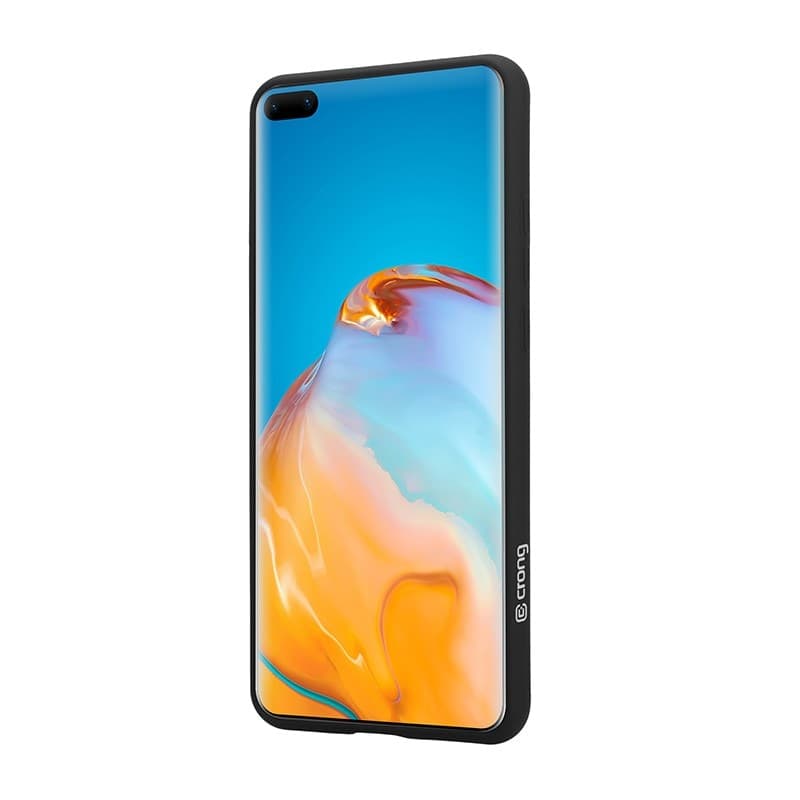 Crong Color Cover - Custodia per Huawei P40 (Nero) - 14