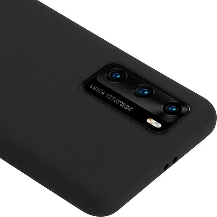 Crong Color Cover - Custodia per Huawei P40 (Nero) - 17