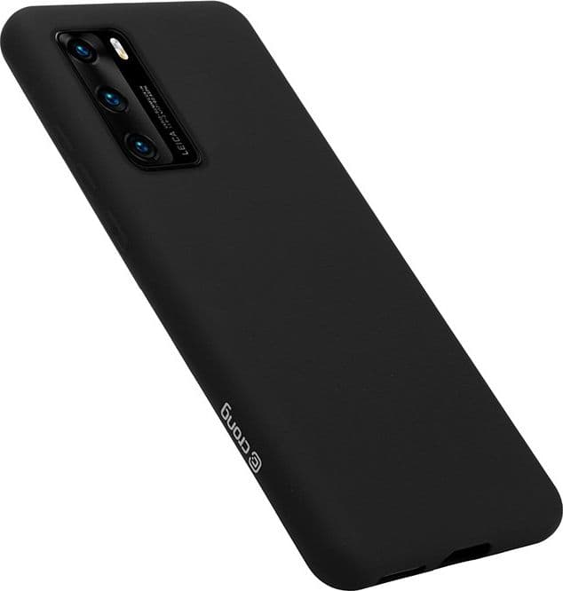 Crong Color Cover - Custodia per Huawei P40 (Nero) - 9