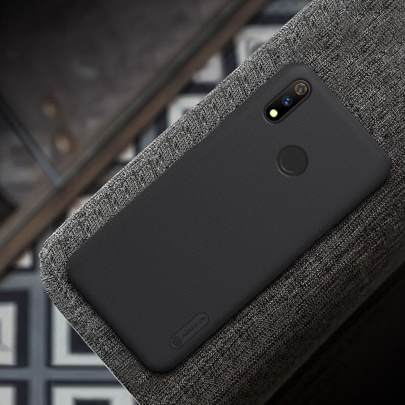 Nillkin Super Frosted Shield - Case for Realme 3 Pro (Realme X Lite) (Black) - 13
