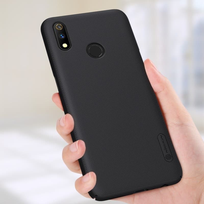 Nillkin Super Frosted Shield - Case for Realme 3 Pro (Realme X Lite) (Black) - 16