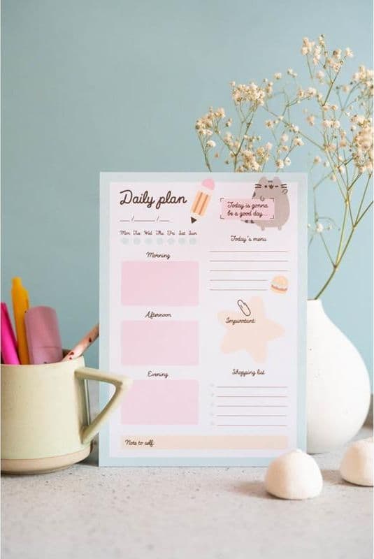 Pusheen - Agenda giornaliera della collezione Foodie 54 pagine - 11