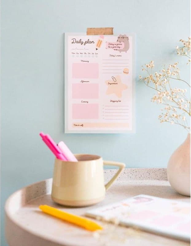 Pusheen - Agenda giornaliera della collezione Foodie 54 pagine - 10