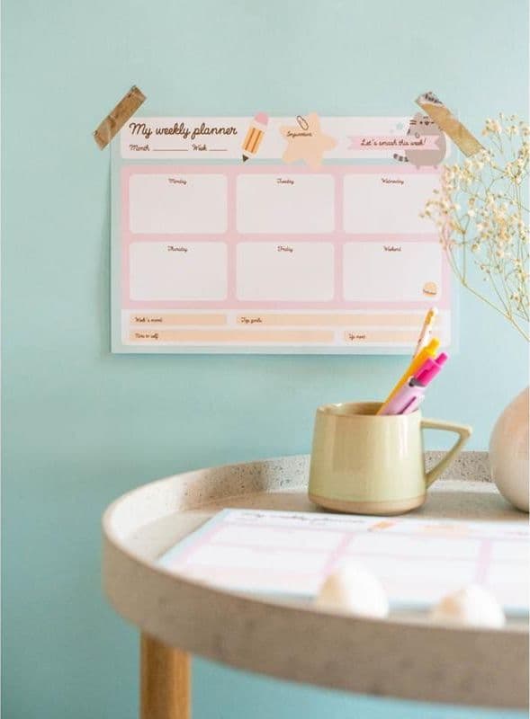 Pusheen - Agenda settimanale della collezione Foodie 54 pagine A4 - 13