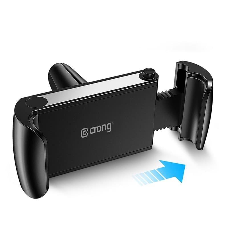 Supporto universale per auto Crong Smart – Supporto universale per telefono da auto per telefoni da 4"-6,5" (nero) - 16