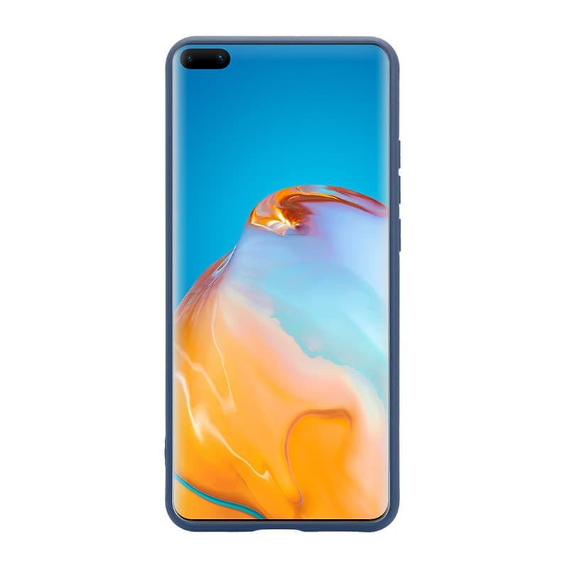 Crong Color Cover - Custodia per Huawei P40 (Blu) - 3