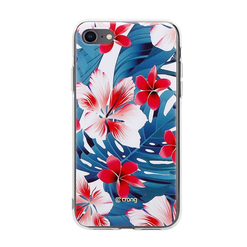 Custodia Crong Flower – Custodia per iPhone SE (2022/2020) / 8 / 7 (modello 03) - 2