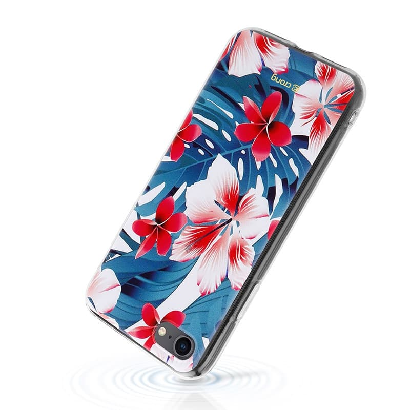 Custodia Crong Flower – Custodia per iPhone SE (2022/2020) / 8 / 7 (modello 03) - 4
