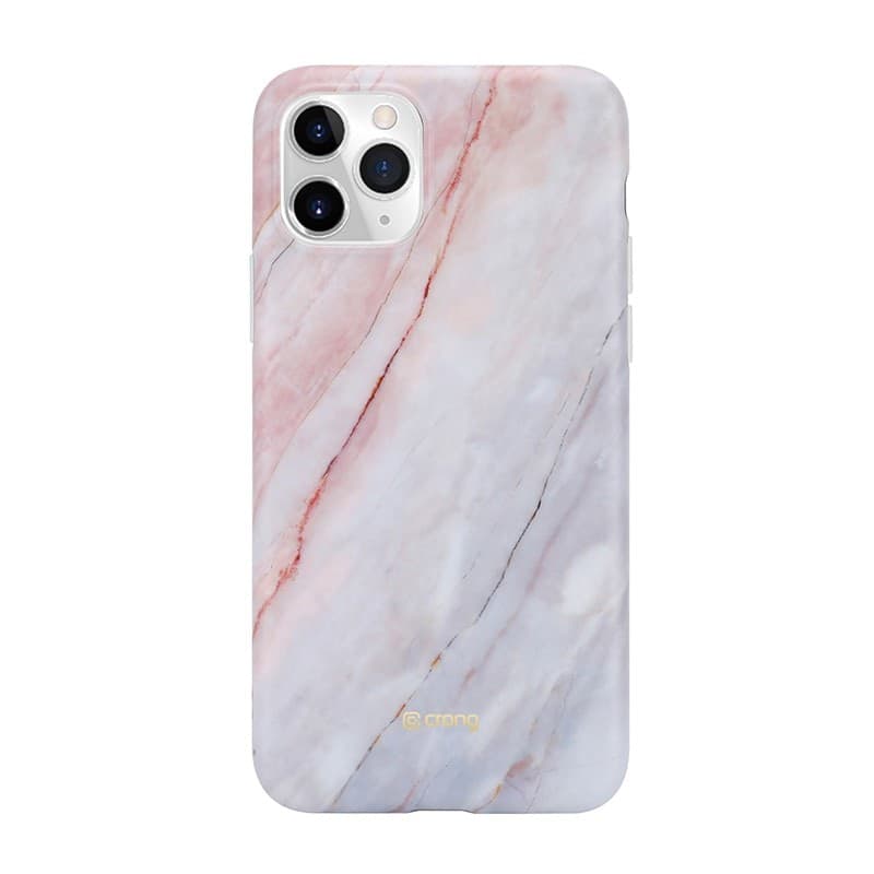 Custodia in marmo Crong – Custodia per iPhone 11 Pro (rosa) - 8