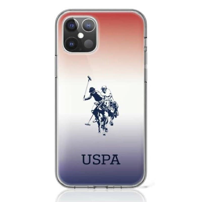 US Polo Assn Dh & Logo Gradient - Etui iPhone 12 Mini - 2