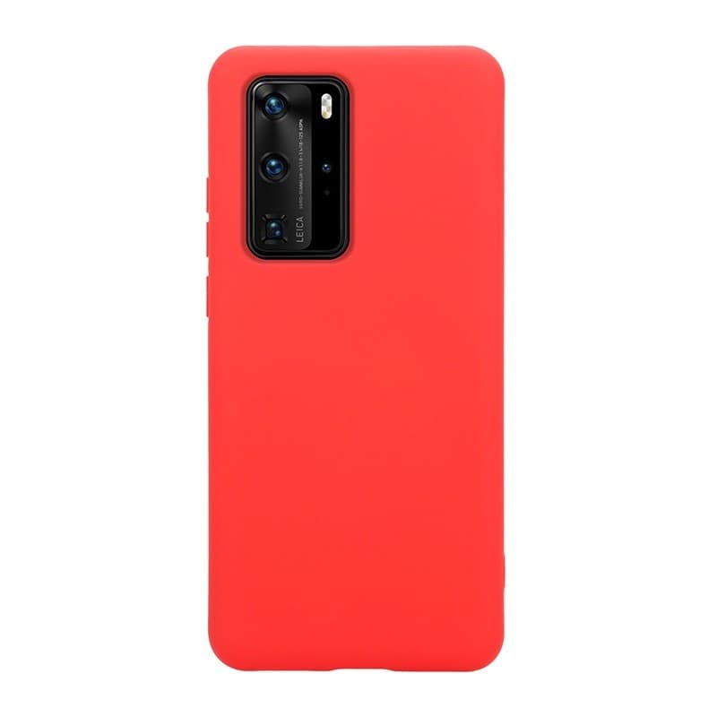 Crong Color Cover - Custodia per Huawei P40 Pro (Rosso) - 11