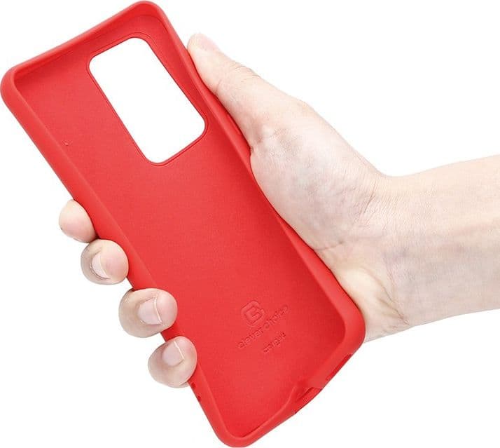 Crong Color Cover - Custodia per Huawei P40 Pro (Rosso) - 16