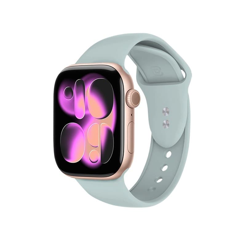 Crong Liquid - Cinturino per Apple Watch 38/40/41/42 mm (Menta) - 17