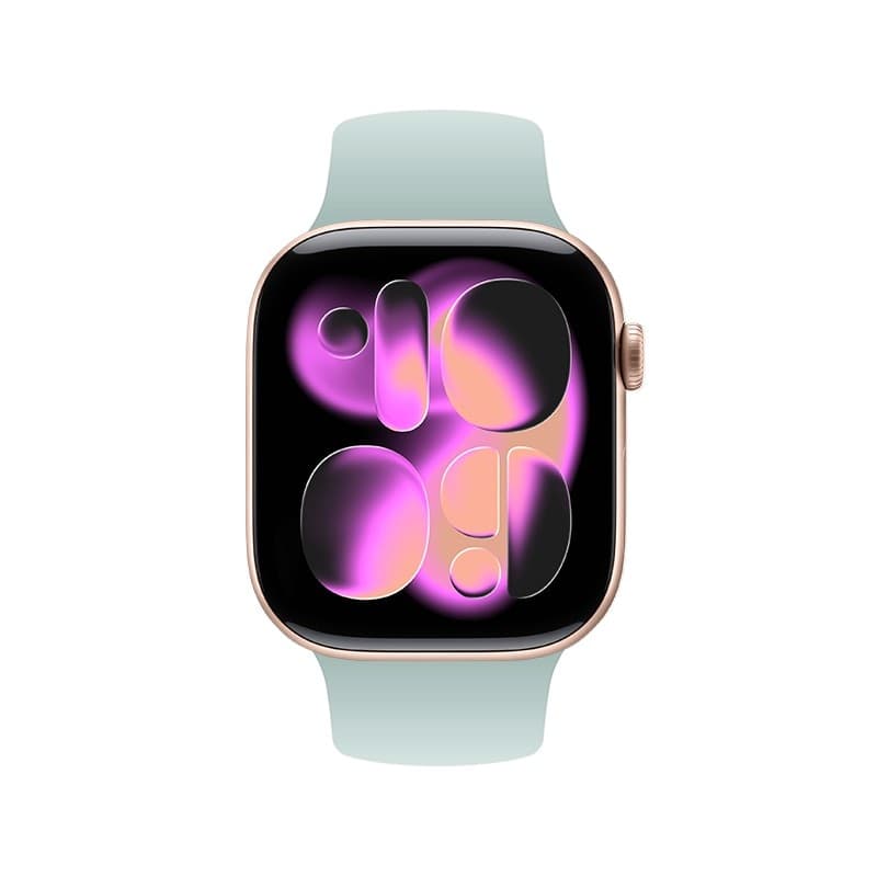Crong Liquid - Cinturino per Apple Watch 38/40/41/42 mm (Menta) - 18