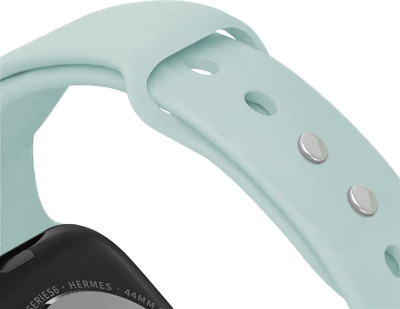 Crong Liquid - Cinturino per Apple Watch 38/40/41/42 mm (Menta) - 5