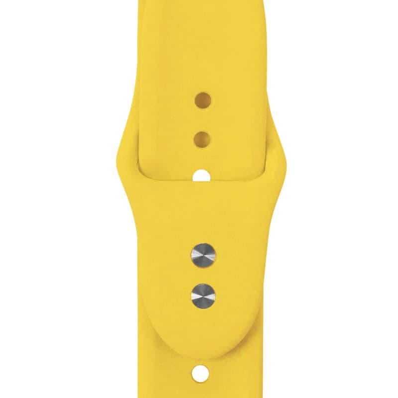 Crong Liquid - Cinturino per Apple Watch 38/40/41/42 mm (Giallo) - 11