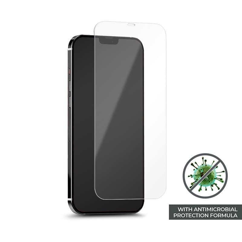 PURO Anti-Bacterial Protective Tempered Glass with Antibacterial Protection for iPhone 12 Pro Max Screen - 3