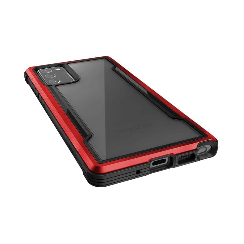 X-Doria Raptic Shield - Aluminum Case for Samsung Galaxy Note 20 (Drop test 3m) (Red) - 5