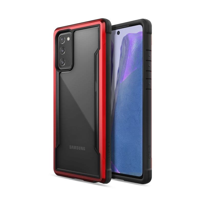 X-Doria Raptic Shield - Aluminum Case for Samsung Galaxy Note 20 (Drop test 3m) (Red) - 6