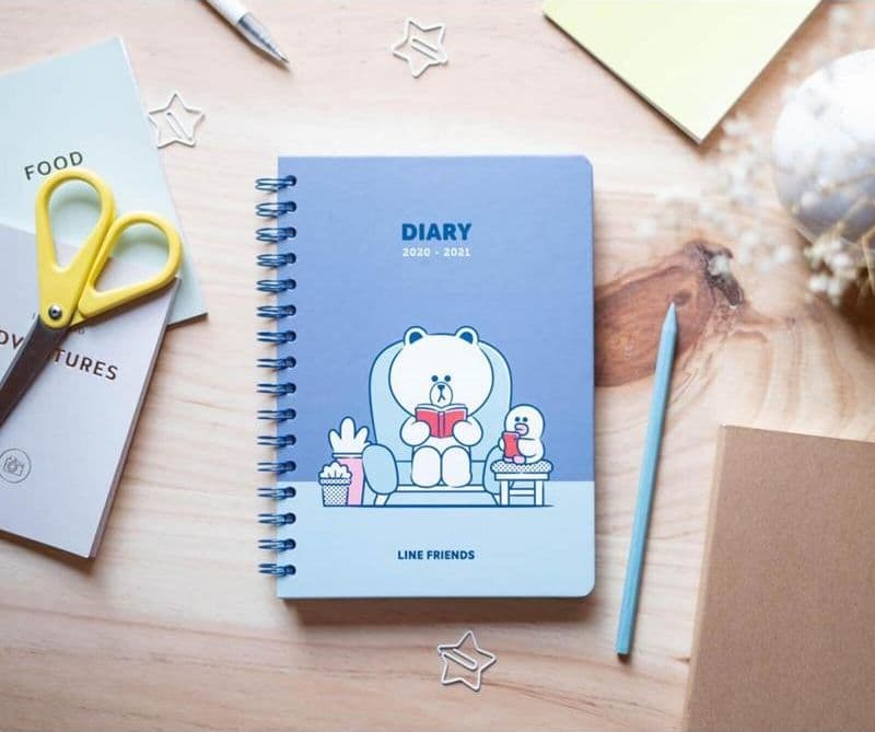 Line Friends - Calendar 2020/2021 A5 - 11