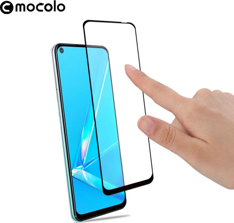 Mocolo 2.5D Full Glue Protective Glass for OPPO A92 - 8