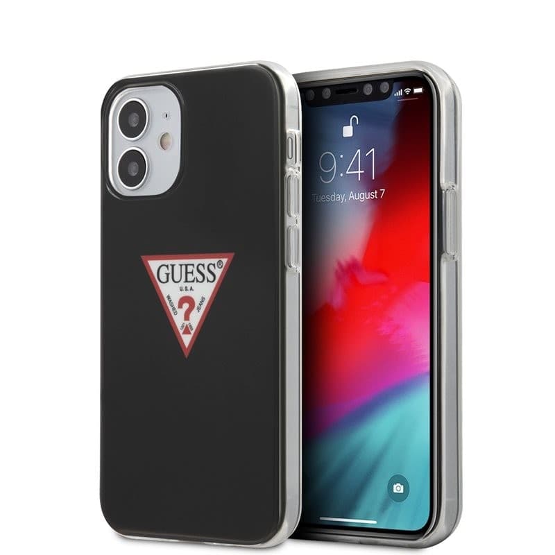 Guess Triangle Logo - Case iPhone 12 Mini (black) - 7