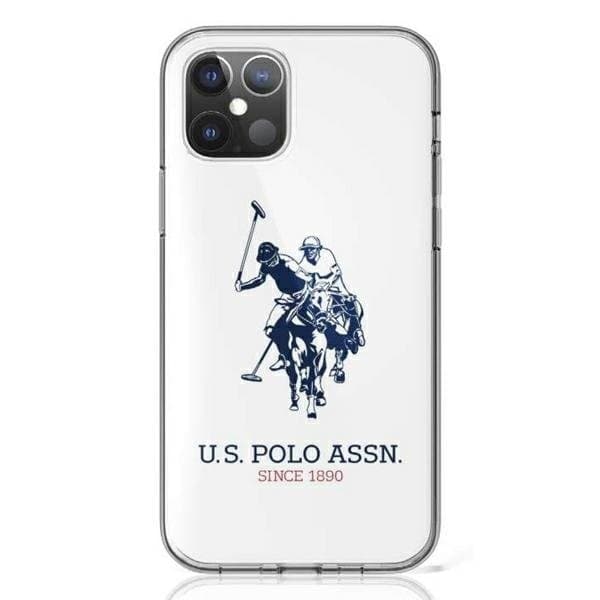 US Polo Assn Big Double Horse Logo - Etui iPhone 12 Mini - 2