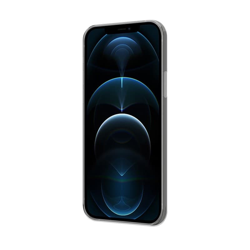 Crong Crystal Slim Cover - Custodia per iPhone 12 Pro Max (Trasparente) - 12