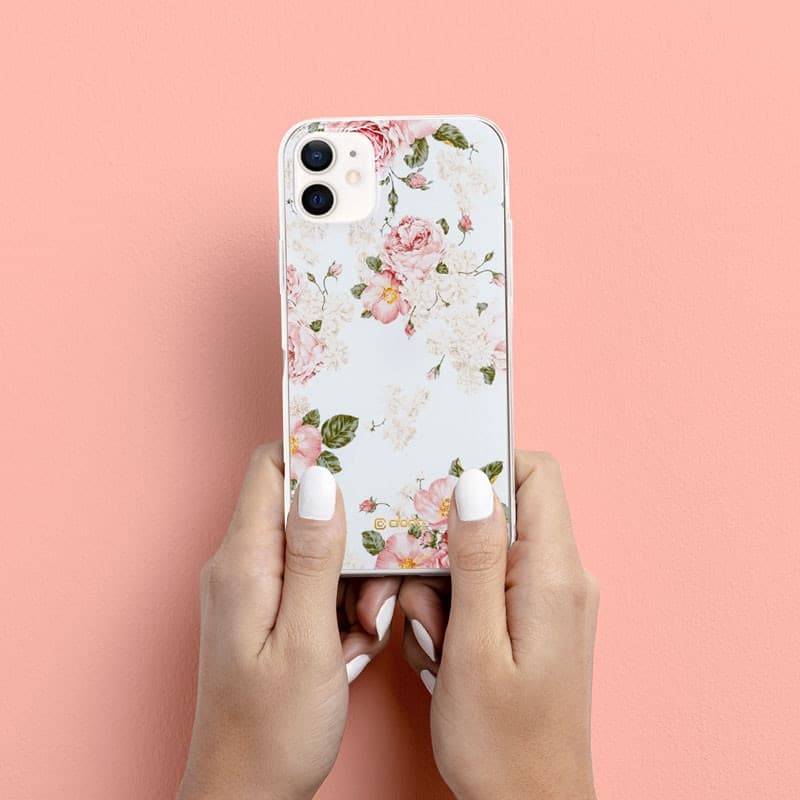 Custodia Crong Flower - Custodia per iPhone 12 Mini (modello 02) - 6