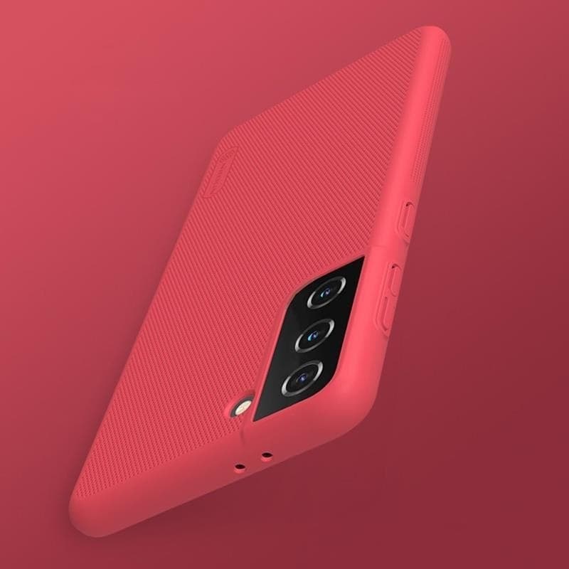 Nillkin Super Frosted Shield - Case for Samsung Galaxy S21+ (Bright Red) - 18
