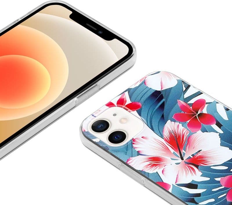 Custodia Crong Flower - Custodia per iPhone 12 Mini (modello 03) - 11