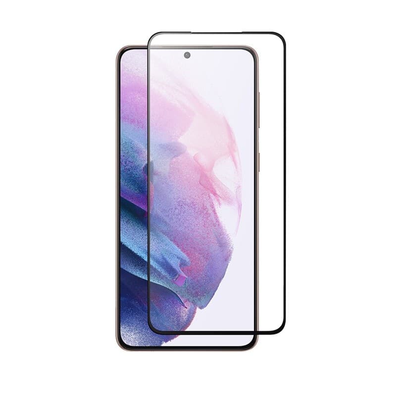 Crong 7D Nano Flexible Glass – Vetro ibrido 9H infrangibile per l'intero schermo del Samsung Galaxy S21 - 9