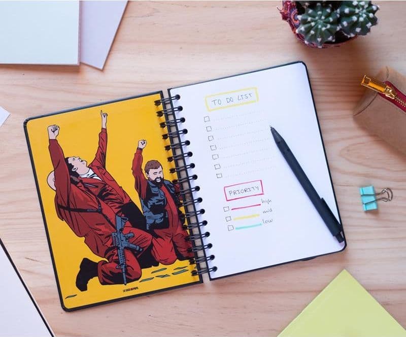 House of Paper - Notebook A5 - 9