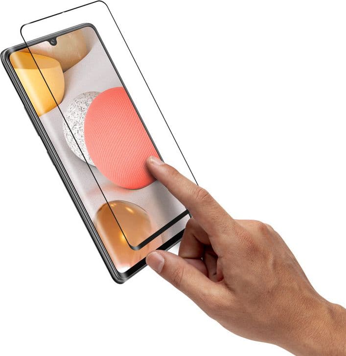 Crong 3D Armor Glass - Vetro temperato 9H Full Glue per l'intero schermo del Samsung Galaxy A42 5G - 5