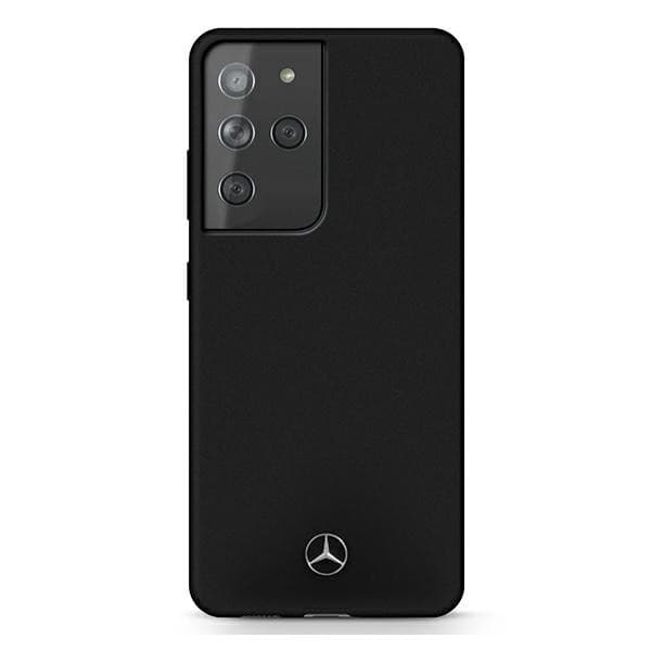 Mercedes Silicone Line - Case for Samsung Galaxy S21 Ultra (Black) - 2