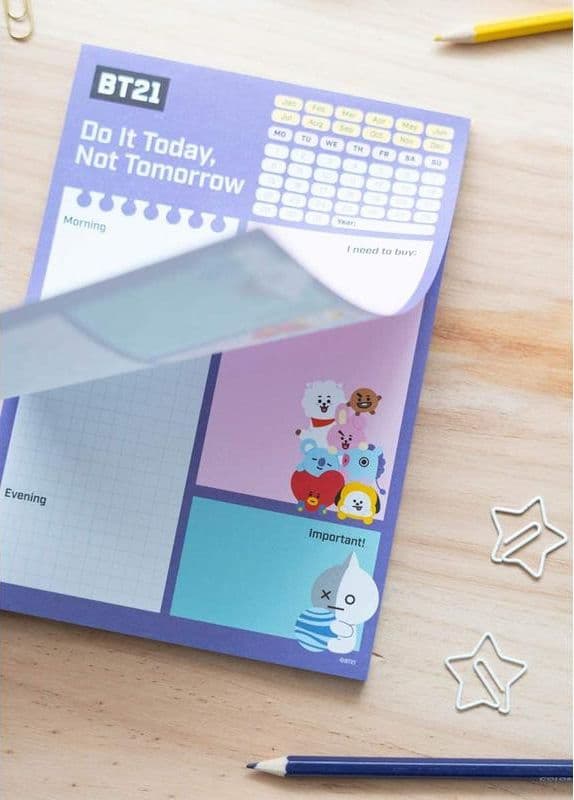 BT21 - Agenda giornaliera A5 - 2