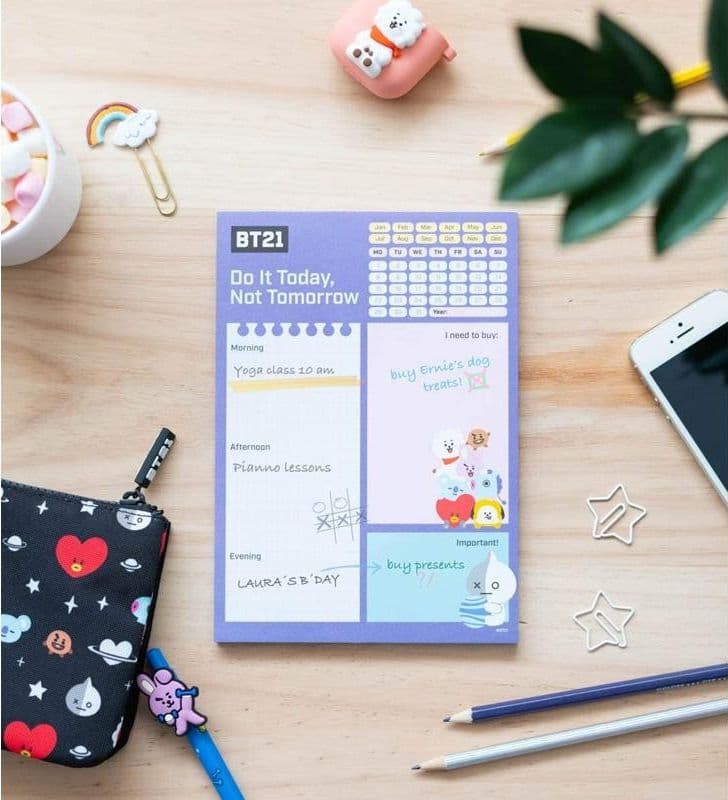 BT21 - Agenda giornaliera A5 - 8