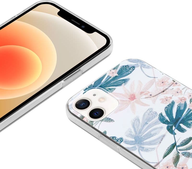 Custodia Crong Flower - Custodia per iPhone 12 Mini (modello 01) - 4