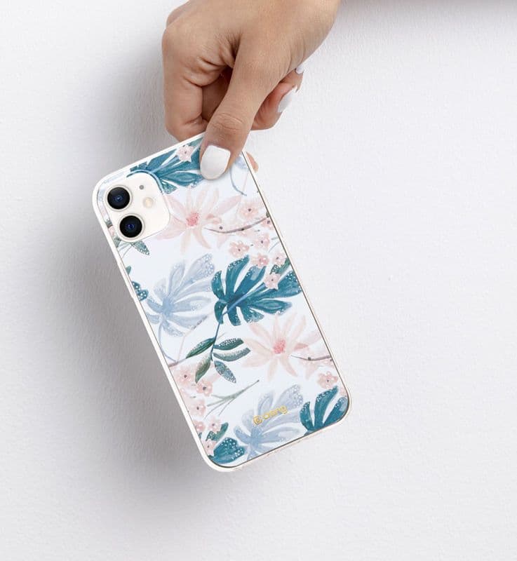 Custodia Crong Flower - Custodia per iPhone 12 Mini (modello 01) - 5