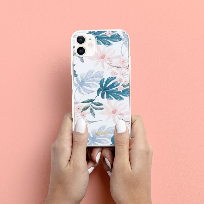 Custodia Crong Flower - Custodia per iPhone 12 Mini (modello 01) - 6