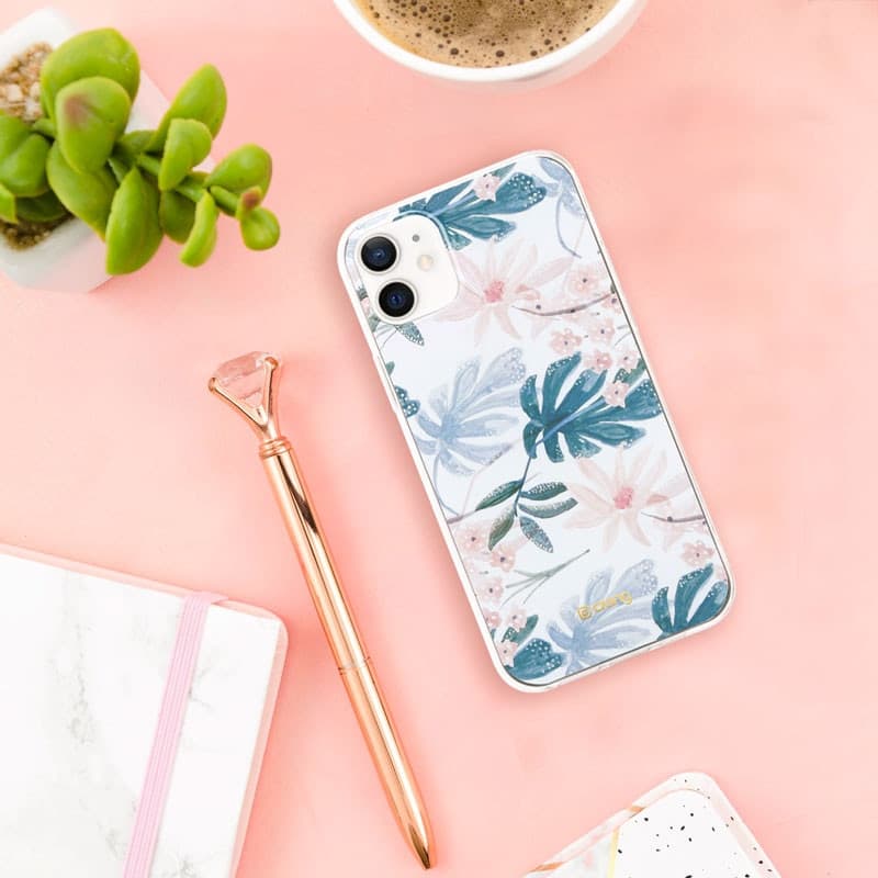 Custodia Crong Flower - Custodia per iPhone 12 Mini (modello 01) - 7
