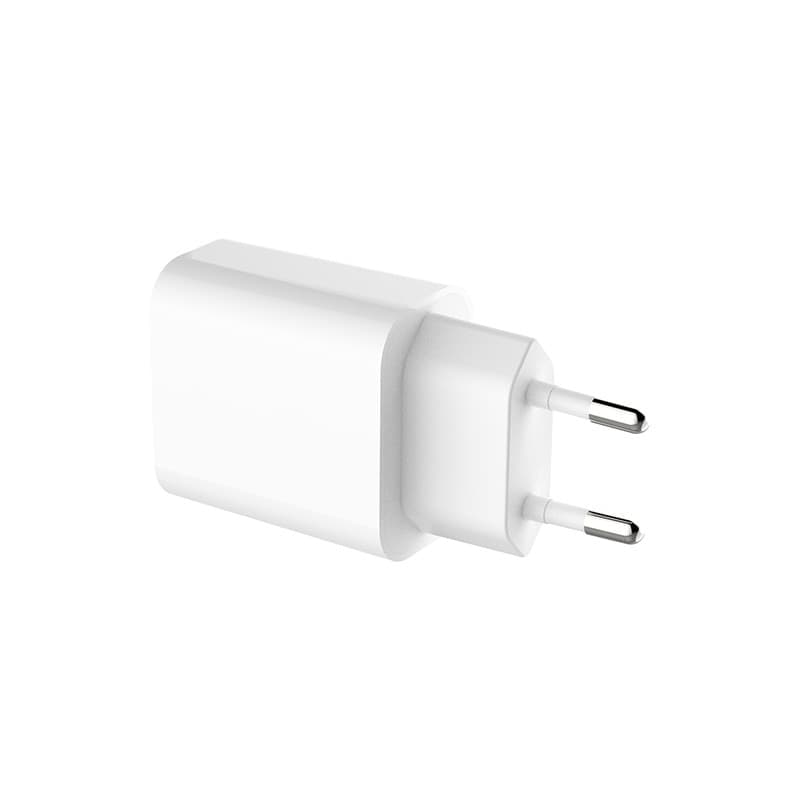 Caricabatterie da viaggio USB-C Crong – Caricabatterie da parete USB-C Power Delivery da 20 W (bianco) - 2