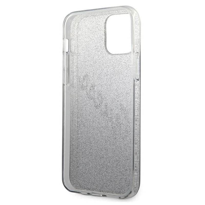 Guess Glitter Gradient Script - Case for iPhone 12 Pro Max (Black) - 15