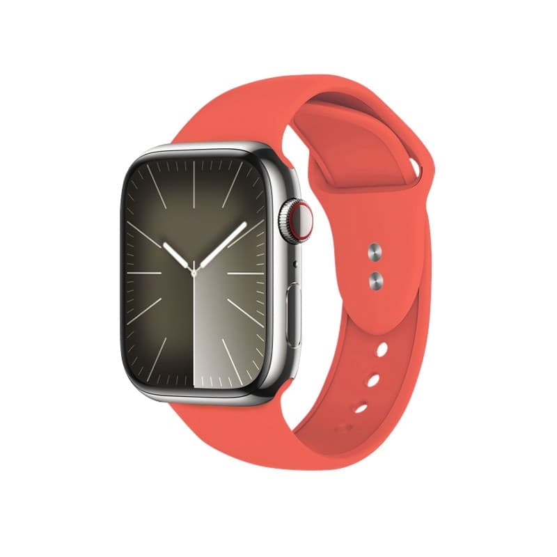 Crong Liquid - Cinturino per Apple Watch 38/40/41/42 mm (corallo) - 16