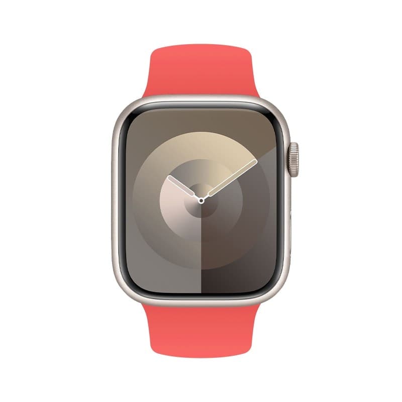 Crong Liquid - Cinturino per Apple Watch 38/40/41/42 mm (corallo) - 10