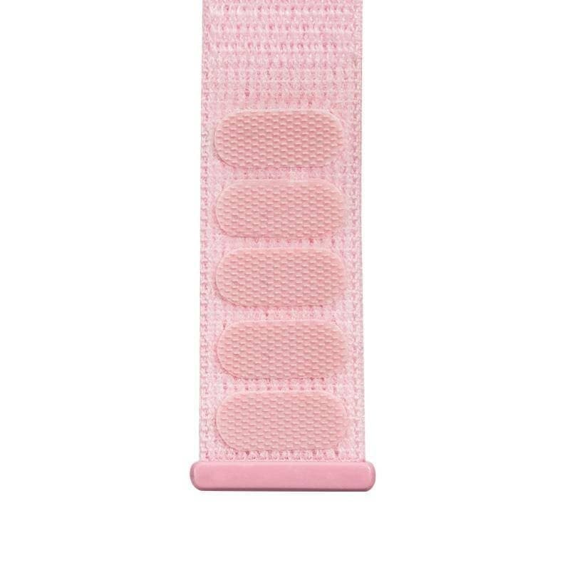Cinturino sportivo Crong in nylon per Apple Watch 38/40/41/42 mm (rosa cipria) - 13